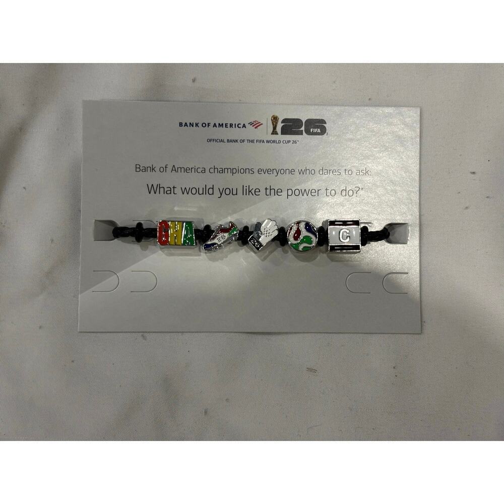 FIFA 2026 Cape Verde Charm Bracelet Small